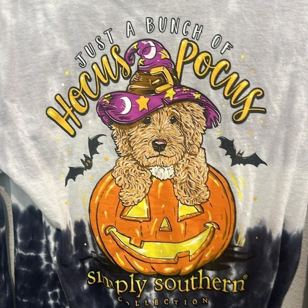 Simply southern size youth large Halloween theme